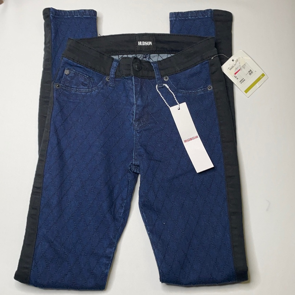 ❗️SOLD❗️Hudson girls Angel Falls striped jeans